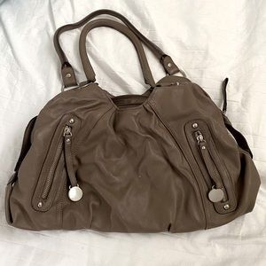 Taupe Shoulder Bag